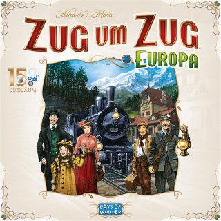 Zug um Zug: Europa (15 Jahre Jubilumsedition) [Grundspiel]