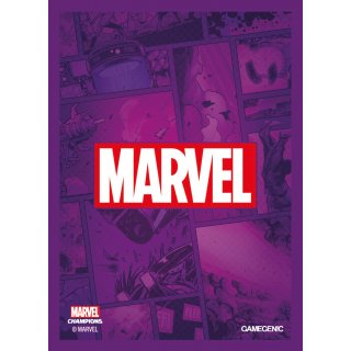Marvel Champions: Art-Sleeves &ndash; Marvel Purple (50...