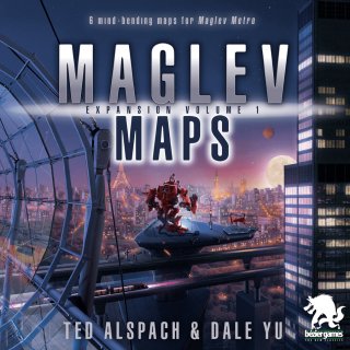 Maglev Metro: Maglev Maps &ndash; Volume 1  (EN) [Erweiterung]