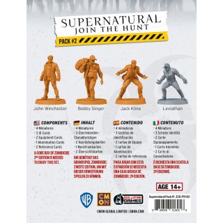 Zombicide: Supernatural &ndash; Join the Hunt: Pack #2 [Erweiterung]