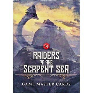 Raiders of the Serpent Sea: Game Master Cards (EN)