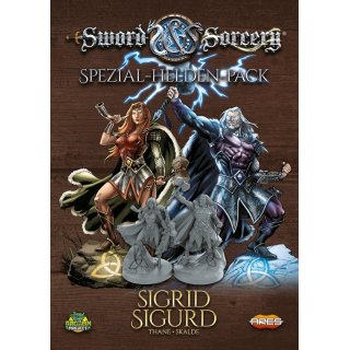 Sword & Sorcery: Sigrid & Sigurd (Thane & Skalde) [Spezial-Helden-Pack]