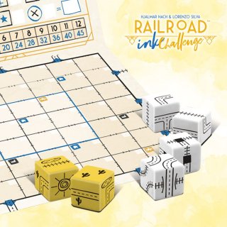 Railroad Ink: Challenge &ndash; Shining Yellow Edition (EN)