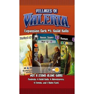 Villages of Valeria: Guild Halls (EN) [Expansion Pack #01]