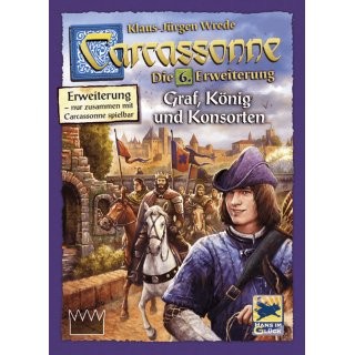 Carcassonne: Graf, König und Konsorten [6. Erweiterung]