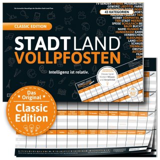 Stadt Land Vollpfosten: Classic Edition