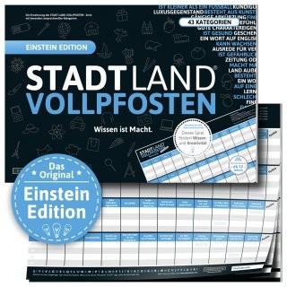 Stadt Land Vollpfosten: Einstein Edition