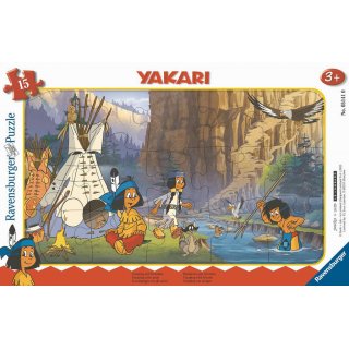 Yakari: Camping mit Freunden (15 Teile) [Puzzle]