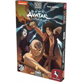 Avatar: Der Herr der Elemente &ndash; Feuer und Blitz (500 Teile) [Puzzle]