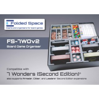 7 Wonders (2. Edition): Einsatz [Folded Space Insert]