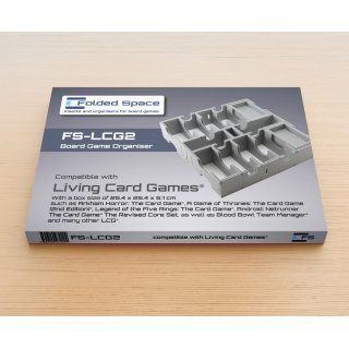 Living Card Games: Einsatz fr mittelgroe Box [Folded Space Insert]