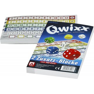 Qwixx: Ersatzblöcke (2er)