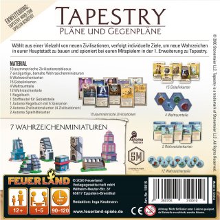 Tapestry: Pläne und Gegenpläne [Erweiterung]
