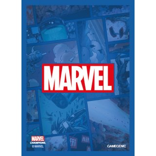 Marvel Champions: Art-Sleeves &ndash; Marvel Blue (50 Stk.)