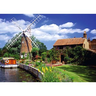 Malerische Windmühle (1000 Teile) [Puzzle]