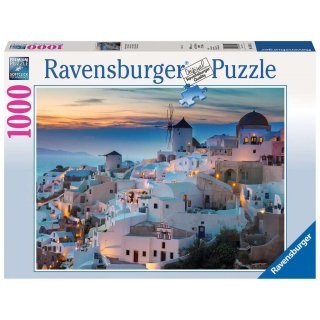 Abend ber Santorini (1000 Teile) [Puzzle]