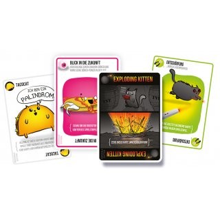 Exploding Kittens: Party-Pack [Grundspiel + Erw.]