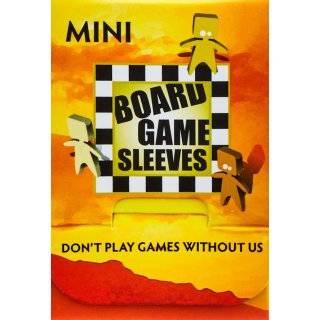 Board Game Sleeves: Mini &ndash; Non Glare (44 x 67 mm, 50 Stk.)