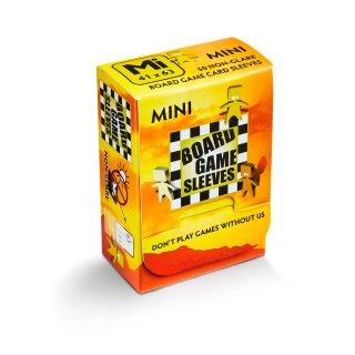 Board Game Sleeves: Mini &ndash; Non Glare (44 x 67 mm, 50 Stk.)
