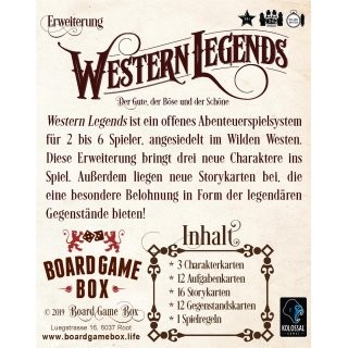 Western Legends: Der Gute, der Bse und der Schne...