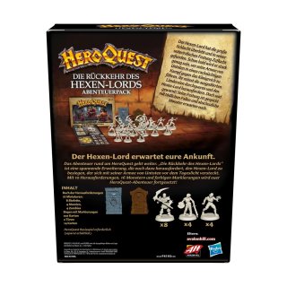 HeroQuest: Die Rckkehr des Hexen-Lords [Abenteuerpack]