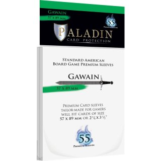 Paladin Sleeves: Gawain Premium Standard American (57 x...