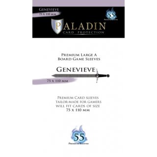 Paladin Sleeves: Genevieve Premium Large A (75 x110 mm,...