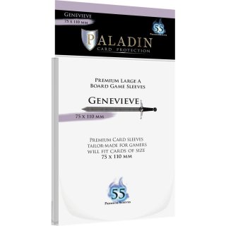 Paladin Sleeves: Genevieve Premium Large A (75 x110 mm,...