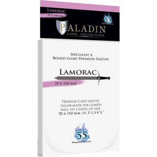 Paladin Sleeves: Lamorac Premium Specialist A (70 x 110 mm, 55 Stk.)