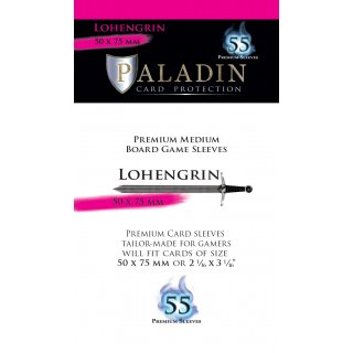 Paladin Sleeves: Lohengrin Premium Medium (50 x75mm, 55...