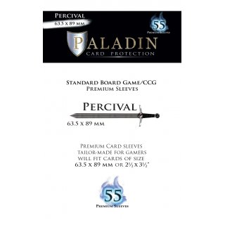 Paladin Sleeves: Percival Premium Standard Board Game /...