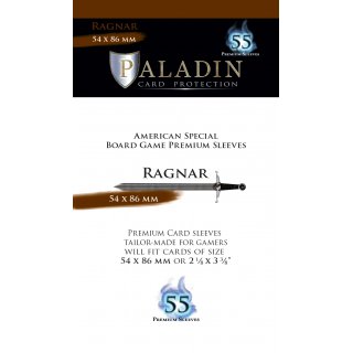 Paladin Sleeves: Ragnar Premium American Special (54 x 86...