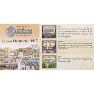 Orléans: Promo Ortskarten N°2 [Mini-Erweiterung]