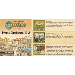 Orléans: Promo Ortskarten N°3 [Mini-Erweiterung]