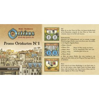 Orléans: Promo Ortskarten N°1 [Mini-Erweiterung]