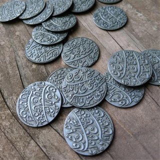 Pax Pamir (2. Edition): Metallmünzen & Stoffbeutel