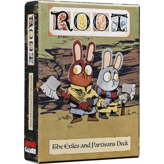 Root: The Exiles and Partisans Deck (EN) [Mini-Erweiterung]