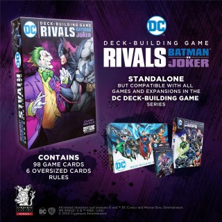 DC Deck-Building Game: Rivals &ndash; Batman vs. The Joker (EN) [eingenst. Erweiterung]