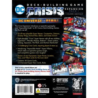 DC Deck-Building Game: Crisis Expansion Pack 1 (EN) [Erweiterung]