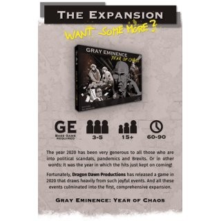 Gray Eminence: Year of Chaos (EN) [Erweiterung]