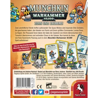 Munchkin Warhammer: 40.000 &ndash; Zorn und Zauberei [1. Erweiterung]