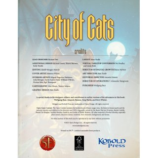 City of Cats for 5th Edition (EN)