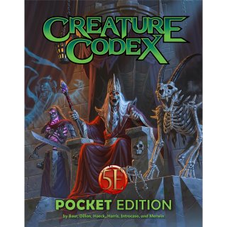 Creature Codex: Pocket Edition for 5th Edition...