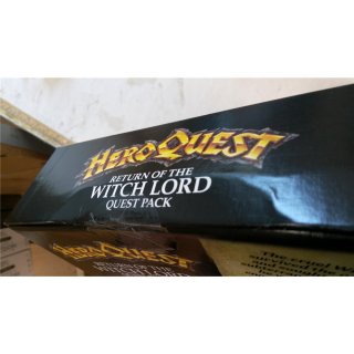 HeroQuest: Return of the Witch Lord (EN) [Quest Pack] {Mngelexemplar: Schachtel leicht eingedrckt}