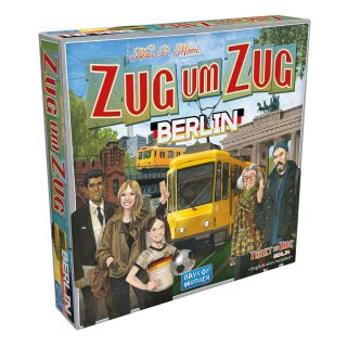 Zug um Zug: Berlin (Grundspiel) (inkl. Promo U- & Straenbahn)