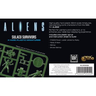 Aliens: Another Glorious Day in the Corps &ndash; Sulaco Survivors [Erweiterung] {Mängelexemplar: Schachtel stark eingedrückt}