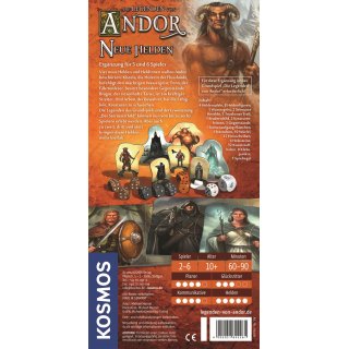 Die Legenden von Andor: Neue Helden [2. Erweiterung]