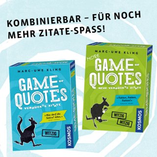 More Game of Quotes: Neue verrückte Zitate